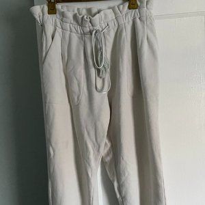 Something Navy Meghan Paperbag Sweatpants